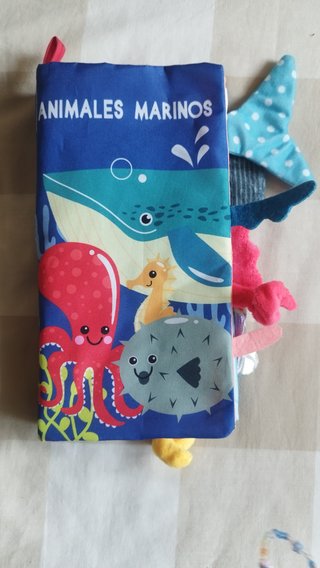 Libro infantil Animales Marinos