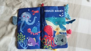 Libro infantil Animales Marinos