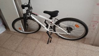 Bicicleta Blanca Montaña