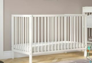 Cuna ikea gulliver blanca poco uso
