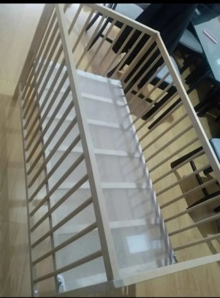 Cuna ikea gulliver blanca poco uso