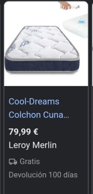 Cuna ikea gulliver blanca poco uso