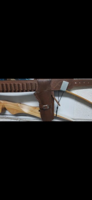 Cinturone western con fondine
