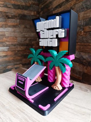 Expositor mando GTA personalizable con nombre