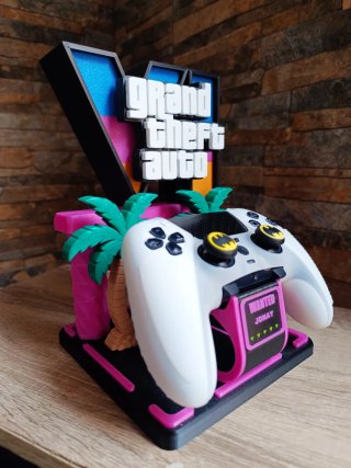 Expositor mando GTA personalizable con nombre