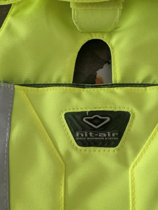 Chaleco Airbag Moto Hit-Air MLV2 Fluor