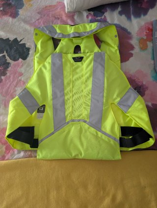 Chaleco Airbag Moto Hit-Air MLV2 Fluor