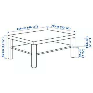 MESA DE CENTRO "LACK"