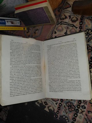 Libro Antiguo "Año Cristiano" (1875) - Tomo II