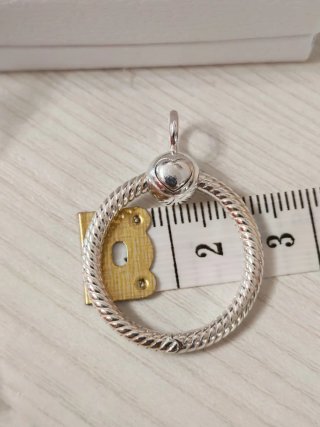 Pandora Pendente Cuore Argento