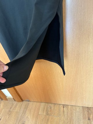 Vestido mini verano negro talla L