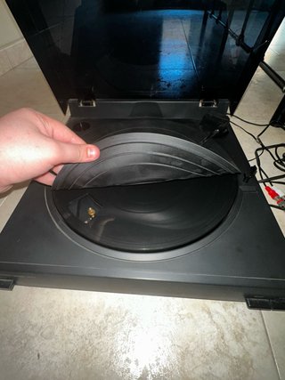 Tocadiscos Sanyo TP DJ1 negro