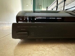 Tocadiscos Sanyo TP DJ1 negro