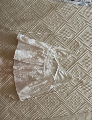 Blusa bordada blanca