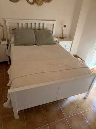 Estructura Cama Hemnes Ikea Blanca