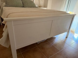 Estructura Cama Hemnes Ikea Blanca