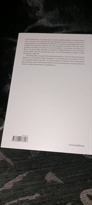 Libro Baudelaire