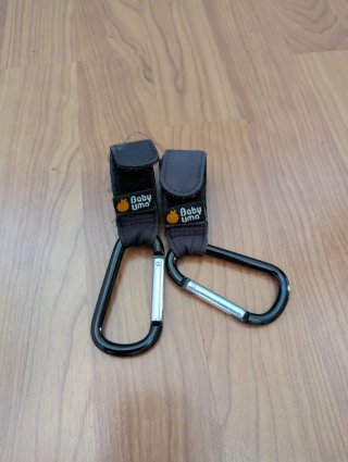 Ganchos tipo mosquetón para carrito Baby Uma