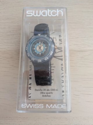 Orologio Swatch SCUBA 200 Abyss SDN116 Blu
