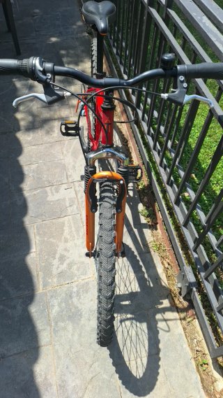 Bicicleta Infantil Btwin 24 Roja