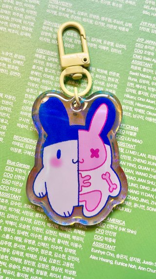 Llaveros Tamagotchi bones (holografico)