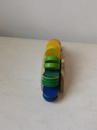 Riccio giocattolo in legno DIDA colorato