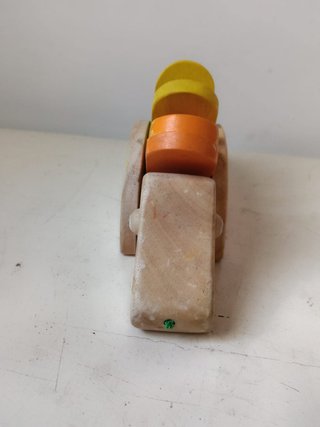 Riccio giocattolo in legno DIDA colorato
