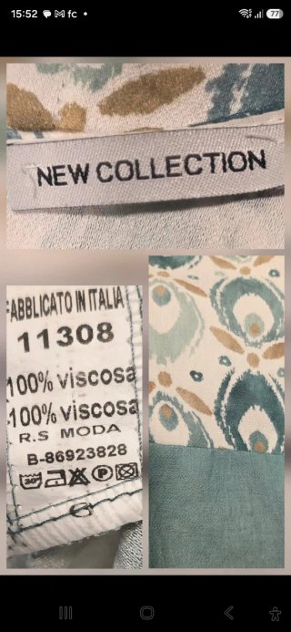 Precioso vestido midi evento estampado
