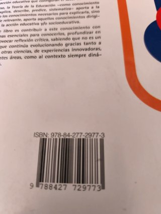 Teoría de la Educación