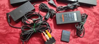 2x Sony PS2 Slim Pack Negro