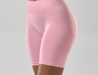 Short Ciclismo a Vita Media Rosa
