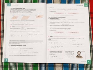 Matemáticas 2o Bachillerato