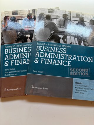 Business Administration Finance Sts 2 Ed (ciclo...