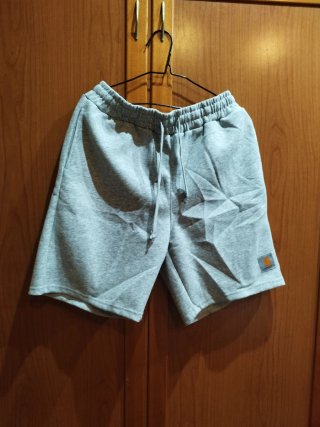 Pantalón corto imitación carhartt gris Talla M