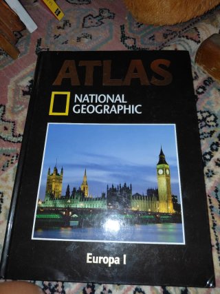 Libro Atlas National Geographic - Europa I