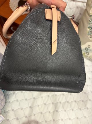 Bolso Purificación García Negro Cuadrado