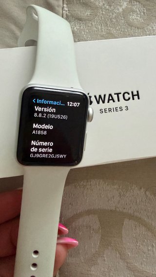 Apple Watch Series 3 Plata/Blanco