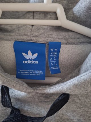 Sudadera larga/vestido Adidas Originals Gris