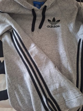 Sudadera larga/vestido Adidas Originals Gris