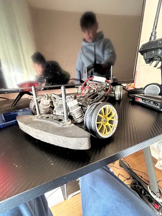 Coche RC Drift 1/10 Amarillo
