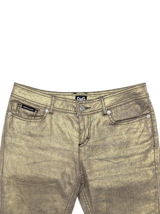 Jeans D&G Dolce & Gabbana Oro Laminato 2006
