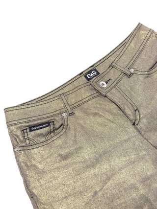 Jeans D&G Dolce & Gabbana Oro Laminato 2006