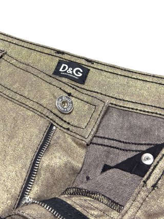 Jeans D&G Dolce & Gabbana Oro Laminato 2006