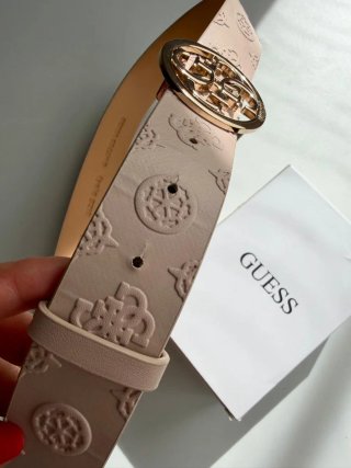 Cinturón Guess Rosa  y Dorado Nuevo