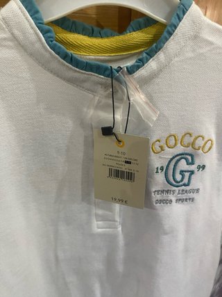 Polo Gocco Niña sin Mangas Talla 9-10