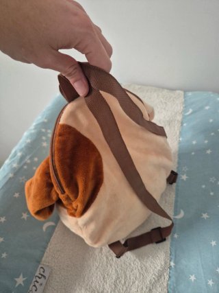Mochila Peluche Perro Pepe