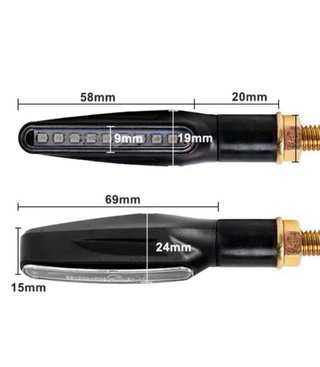 4 Intermitentes led Homologados NUEVOS