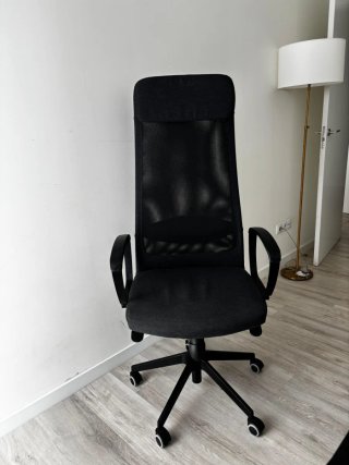 Silla Oficina Ikea MARKUS Gris Oscuro
