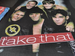 Take That T Shirt Vintage 90s All Over Print Pop