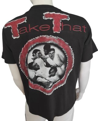 Take That T Shirt Vintage 90s All Over Print Pop